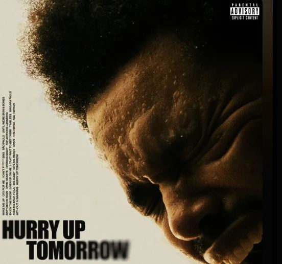 The Weeknd "Hurry Up Tomorrow" Album cover.