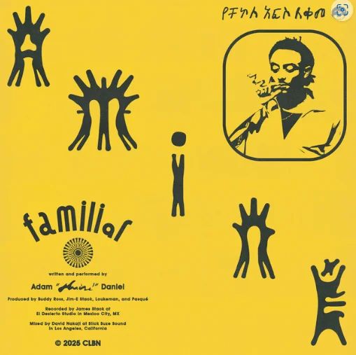 Cover art for "Familiar" by Amine.